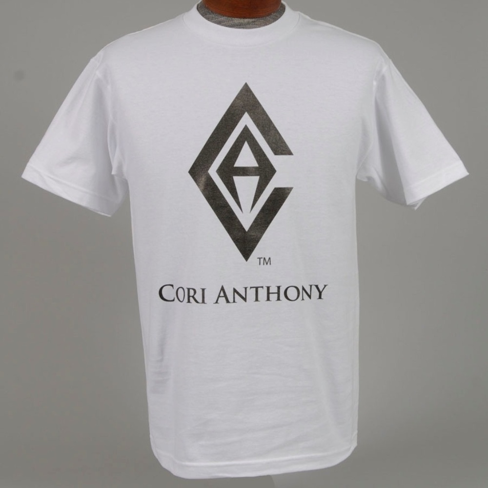 CA Diamond White Tshirt by Cori Anthony